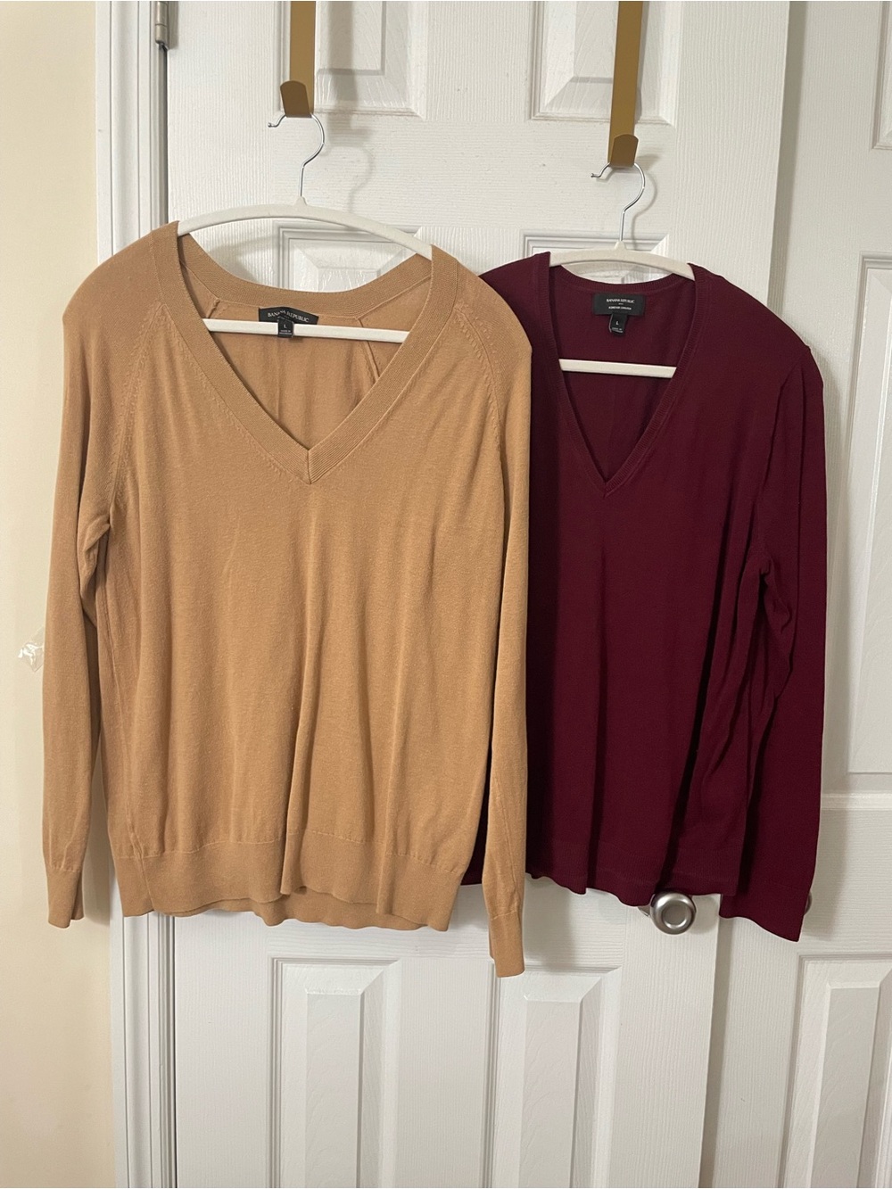 Banana Republic Women’s V-Neck Sweater - Bundle 2 x $20